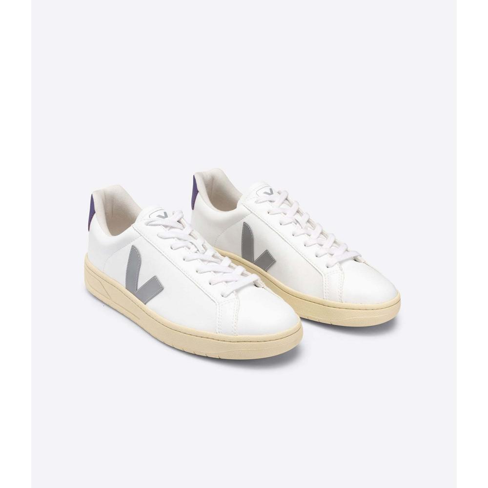 Veja URCA CWL OXFORD-GREY Women's Sneakers White/Purple | NZ 633RVD